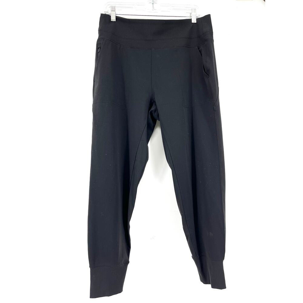 Athleta Women's L Black Venice High-Rise Jogger Pants - Picture 3 of 10